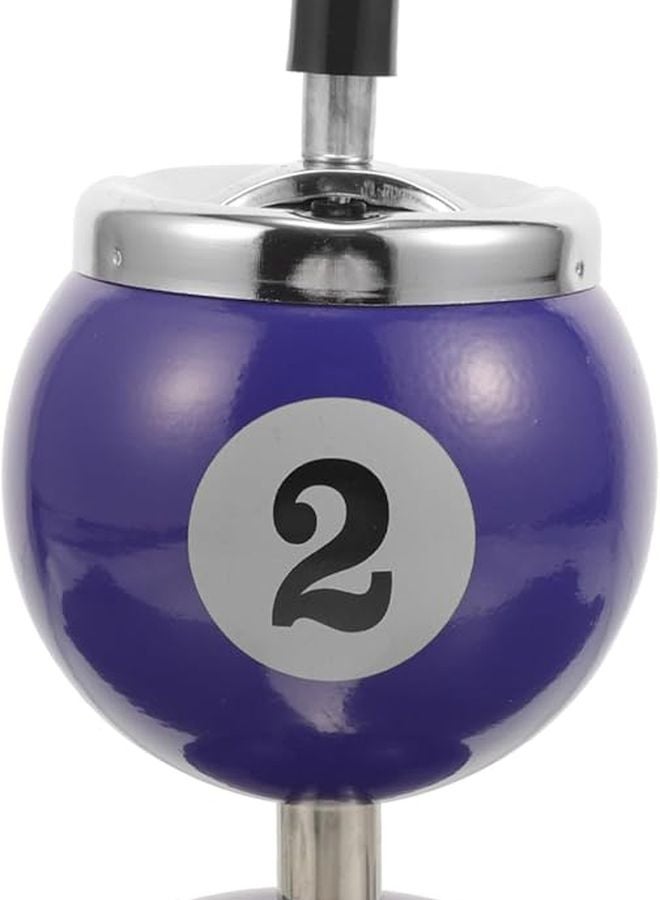 منفضة سجائر أوتوماتيكية مقاومة للرياح بدون دخان بسطح مصقول للاستخدام المنزلي والمكتبي في الداخل والخارج - Image 1